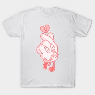 Saranghaeyo Cartoon rubber hose style T-Shirt